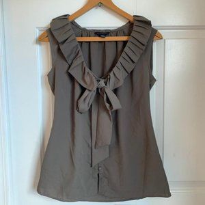 Banana Republic Ruffled Blouse w/ Bow
